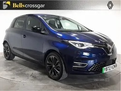 Blue Used 2022 Renault Zoe Iconic Hatchback | £12,995 (Fair price)