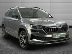 Graphite grey metallic Used 2024 Skoda Karoq SportLine SUV | £26,650 (Good price)