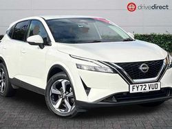 White Used 2022 Nissan Qashqai N-Connecta SUV | £18,799 (Fair price)