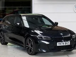 Black Used 2024 BMW 320 M Sport Estate | £37,400