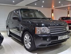 Black Used 2007 Land Rover Range Rover Vogue SE SUV | £13,990