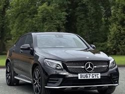 Black Used 2017 Mercedes GLC43 AMG Premium Plus Coupe | £29,995 (Fair price)