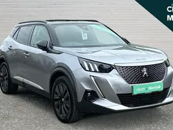 Grey Used 2022 Peugeot e-2008 Premium SUV | £14,091 (Fair price)