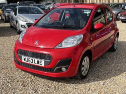 Red Used 2013 Peugeot 107 Active Hatchback | £3,695 (Fair price)