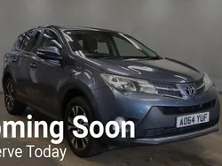 Used 2014 Toyota RAV4 SUV | £5,495 (Expensive)