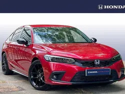 Red Used 2023 Honda Civic Hybrid Hatchback | £26,295 (Fair price)
