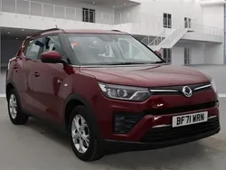 Red Used 2022 Ssangyong Tivoli Hatchback | £11,995 (Fair price)