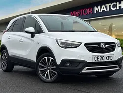 White Used 2020 Vauxhall Crossland X Elite SUV | £10,500 (Fair price)