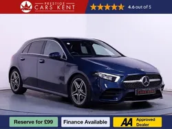 Blue Used 2021 Mercedes A200 AMG line Hatchback | £19,600 (Fair price)