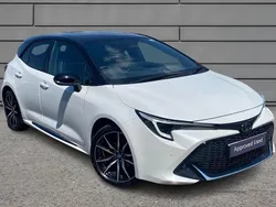 Platinum white pearl bi tone Used 2023 Toyota Corolla Sport Hatchback | £24,495 (A bit pricey)