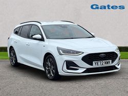 White Used 2022 Ford Focus ST-Line Estate | £17,000 (A bit pricey)