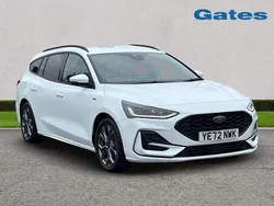 White Used 2022 Ford Focus ST-Line Estate | £17,000 (A bit pricey)