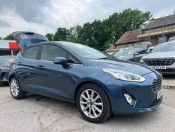 Blue Used 2019 Ford Fiesta Titanium Hatchback | £8,995 (Good price)