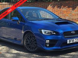Blue Used 2018 Subaru WRX STI Sedan | £33,499 (Expensive)
