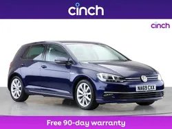 Blue Used 2019 VW Golf VII Match Hatchback | £11,729 (Fair price)