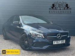 Blue Used 2017 Mercedes CLA180 AMG line Sedan | £10,999 (Fair price)