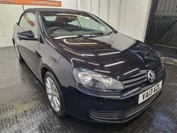 Black Used 2013 VW Golf Cabriolet SE Cabriolet | £3,495 (Fair price)