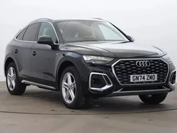 Black Used 2024 Audi Q5 Sportback S-Line SUV | £38,980 (Super price)