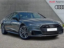Grey Used 2022 Audi A7 Black Edition Hatchback | £33,995 (Fair price)