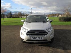 Silver Used 2018 Ford Ecosport Titanium SUV | £9,450 (Fair price)