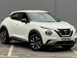 White Used 2022 Nissan Juke Acenta SUV | £11,995 (Fair price)