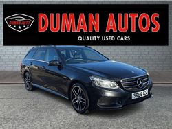 Black Used 2016 Mercedes E220 AMG Estate | £8,995 (Fair price)