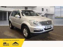 Silver Used 2017 Ssangyong (KGM) Rexton SUV | £7,979