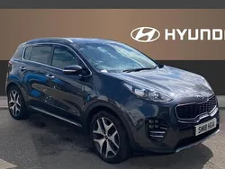 Silver Used 2018 Kia Sportage GT-Line SUV | £13,383 (Good price)
