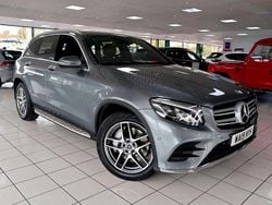 Grey Used 2019 Mercedes GLC220 AMG Line Premium Estate | £23,489 (Fair price)
