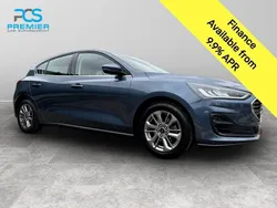 Chrome blue (premium colour) Used 2022 Ford Focus Titanium Hatchback | £11,695 (Fair price)
