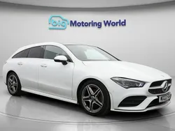 White Used 2022 Mercedes CLA180 Shooting Brake AMG line Estate | £23,200 (Fair price)