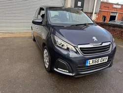 Blue Used 2016 Peugeot 108 Active Hatchback | £4,490 (Fair price)