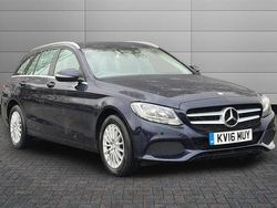 Blue Used 2016 Mercedes C200 Executive Estate | £10,696 (Good price)