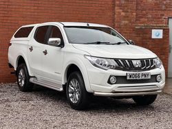 White Used 2017 Mitsubishi L200 Pickup | £18,495 (Expensive)