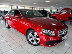 Red Used 2017 Mercedes E220 Premium Sedan | £16,989 (Good price)