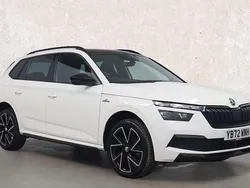 White Used 2023 Skoda Kamiq Monte Carlo SUV | £21,712 (Fair price)