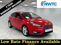 Red Used 2016 Ford Focus Zetec Hatchback | £5,295 (Good price)