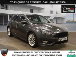 Grey Used 2018 Ford Focus ST-Line Hatchback | £8,740 (Good price)