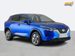 Blue Used 2022 Nissan Qashqai Acenta Premium SUV | £18,495 (Fair price)