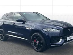 Blue Used 2016 Jaguar F-Pace S SUV | £19,791 (Fair price)
