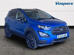 Blue Used 2022 Ford Ecosport Active SUV | £14,745 (Fair price)