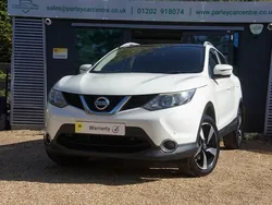 White Used 2015 Nissan Qashqai N-TEC SUV | £5,695 (Expensive)