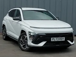 White Used 2023 Hyundai Kona N Line SUV | £22,798 (A bit pricey)