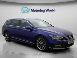 Blue Used 2023 VW Passat R-line Estate | £25,700 (Expensive)