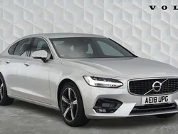 Silver Used 2018 Volvo S90 R-Design Sedan | £14,203 (Fair price)