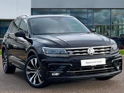Black Used 2020 VW Tiguan R-line SUV | £20,507 (Good price)