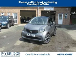 Grey Used 2016 Smart ForTwo Cabrio Premium Cabriolet | £8,395 (Good price)