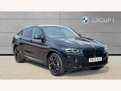 Black New 2025 BMW X4 M Sport SUV | £61,950 (Good price)