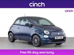 Blue Used 2020 Fiat 500 Launch Edition Hatchback | £10,149 (A bit pricey)