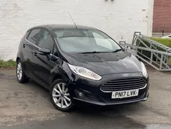 Black Used 2017 Ford Fiesta Titanium Hatchback | £4,795 (Good price)